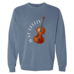 Just Cellin Cello Garment-Dyed Sweatshirt