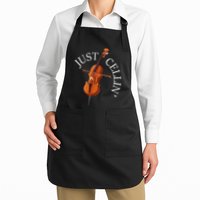Just Cellin Cello Player Cellist Musician Classical Music Apron