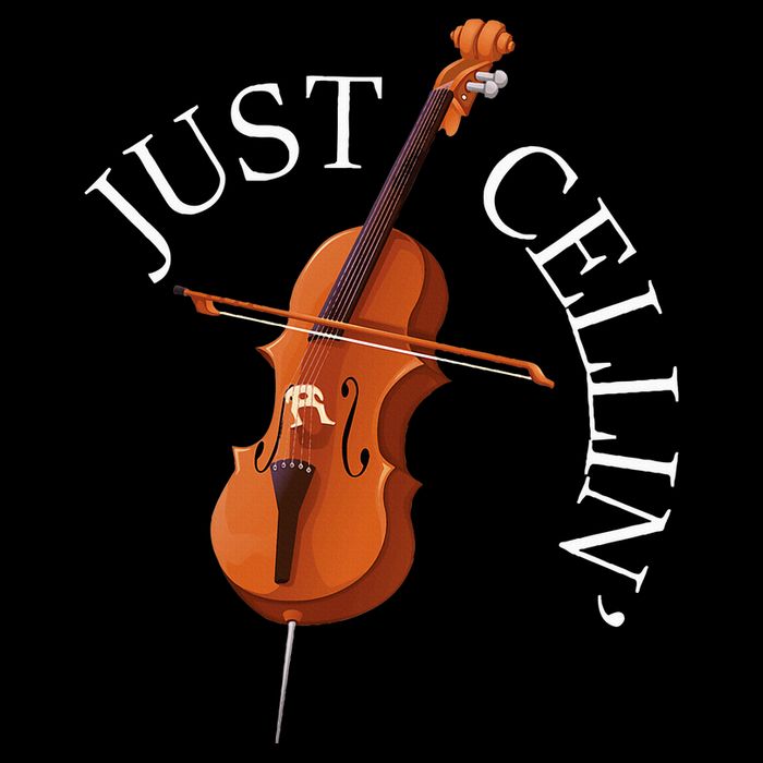 Just Cellin Cello Player Cellist Musician Classical Music T-Shirt