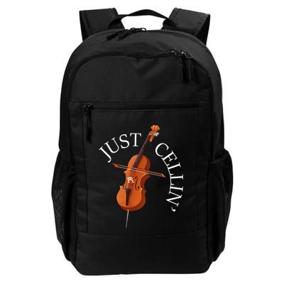 Just Cellin Cello Player Cellist Musician Classical Music Backpack