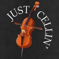 Just Cellin Cello Player Cellist Musician Classical Music Golf Towel
