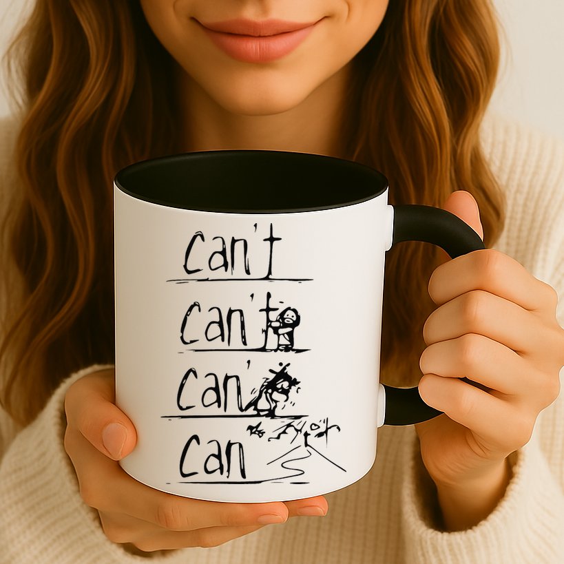 Jesus Christian Cross Cant Can Art Mug