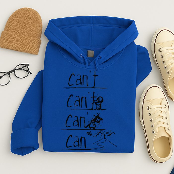 Jesus Christian Cross Cant Can Art Hoodie
