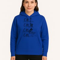 Jesus Christian Cross Cant Can Art Hoodie