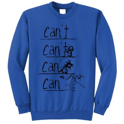 Jesus Christian Cross Cant Can Art Sweatshirt