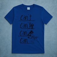 Jesus Christian Cross Cant Can Art T-Shirt