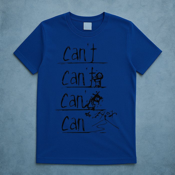 Jesus Christian Cross Cant Can Art T-Shirt