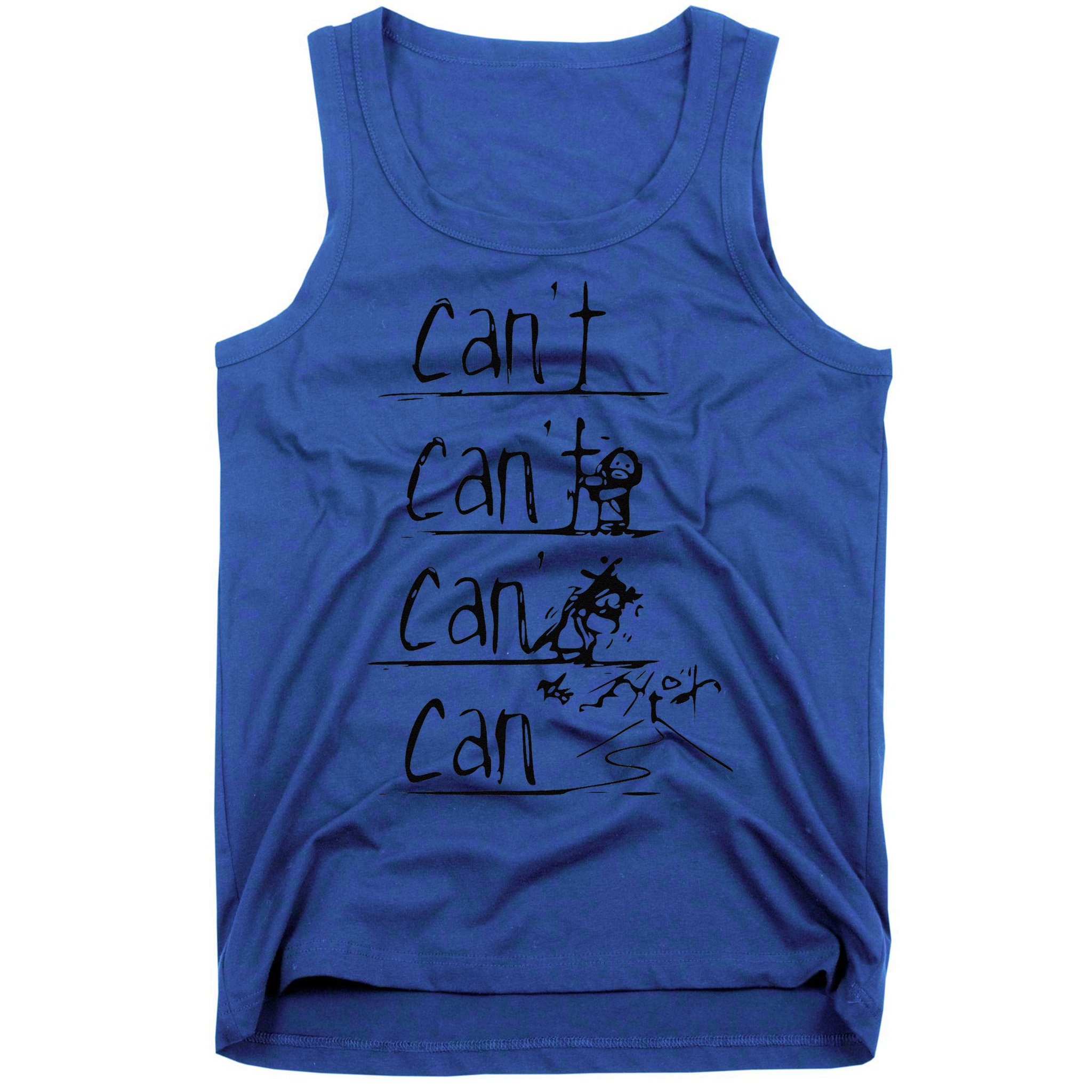 Jesus Christian Cross Cant Can Art Tank Top