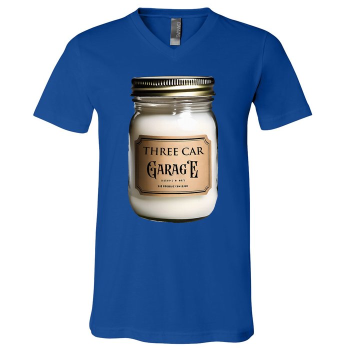 Jar Candle Co Song Ep Cover V-Neck T-Shirt