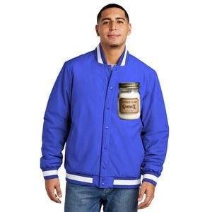 Jar Candle Co Song Ep Cover Insulated Varsity Jacket