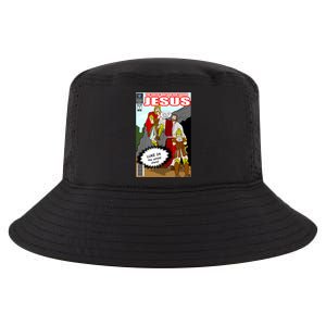 Jesus Christian Comic Cover Cool Comfort Performance Bucket Hat