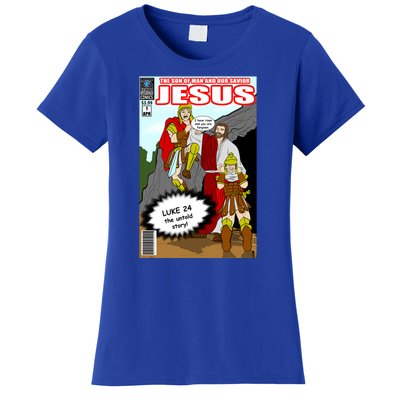 Jesus Christian Comic Cover Women's T-Shirt