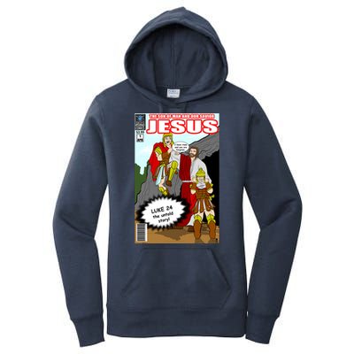 Jesus Christian Comic Cover Women's Pullover Hoodie