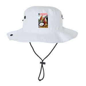 Jesus Christian Comic Cover Legacy Cool Fit Booney Bucket Hat