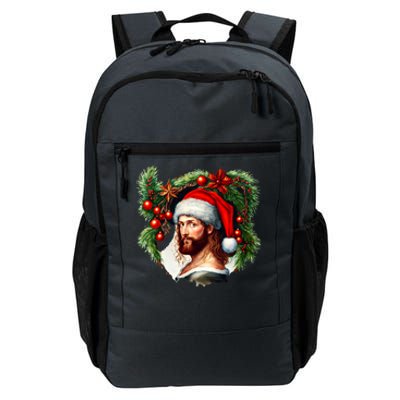 Jesus Christ Christmas Portrait Daily Commute Backpack