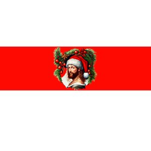 Jesus Christ Christmas Portrait Bumper Sticker