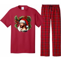 Jesus Christ Christmas Portrait Pajama Set