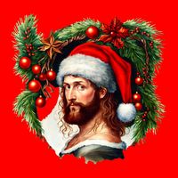Jesus Christ Christmas Portrait Bag