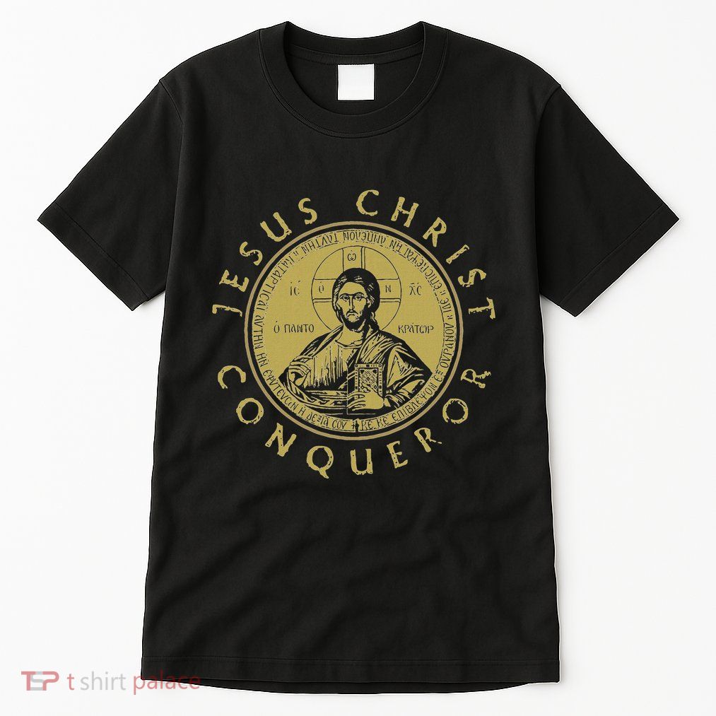 Jesus Christ Conqueror Orthodox Christianity Tall T-Shirt