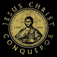 Jesus Christ Conqueror Orthodox Christianity Impact Tech Backpack