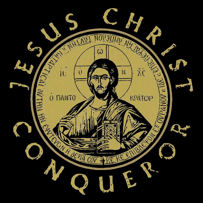 Jesus Christ Conqueror Orthodox Christianity Impact Tech Backpack