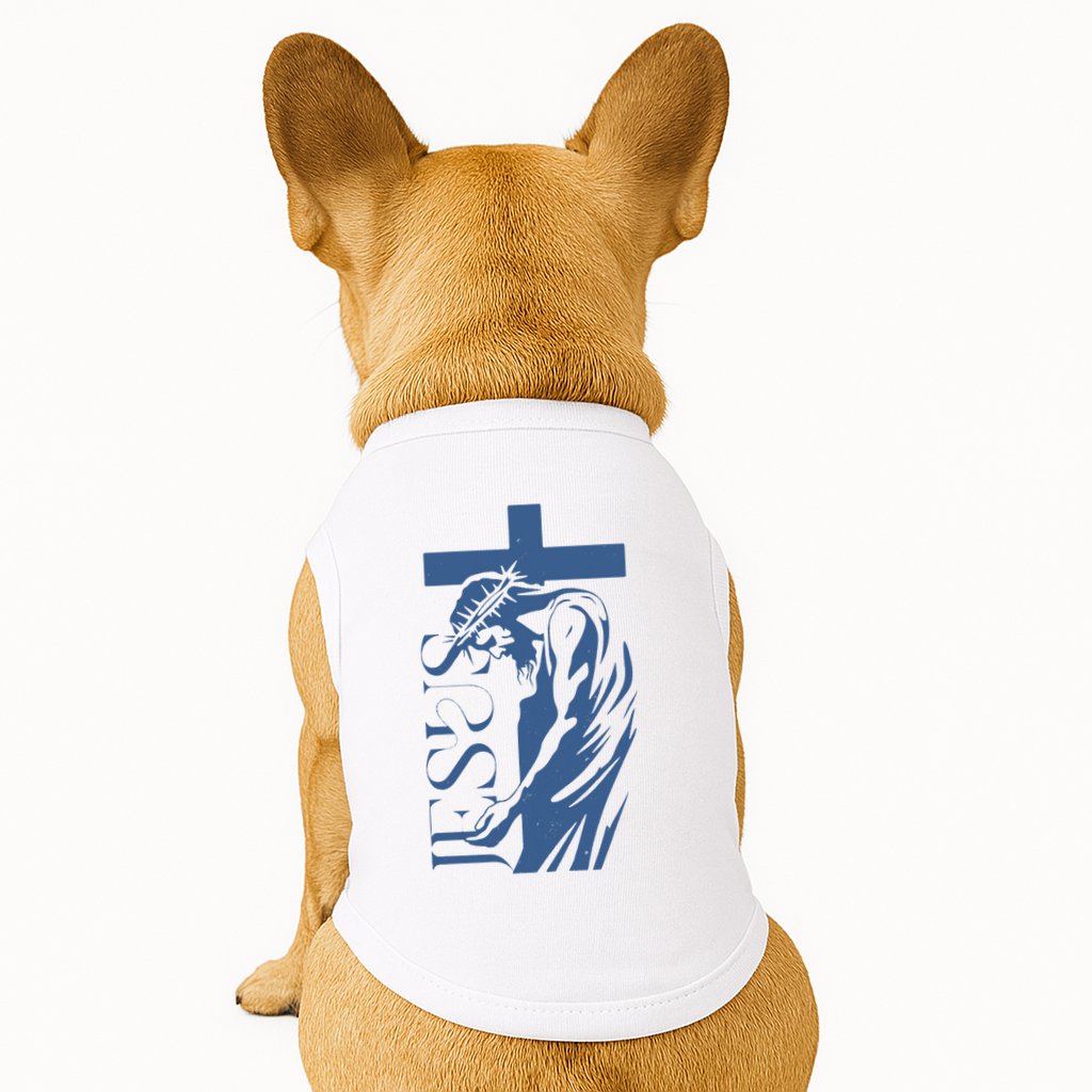 Jesus Christ Cross Christian Faith Doggie Tank