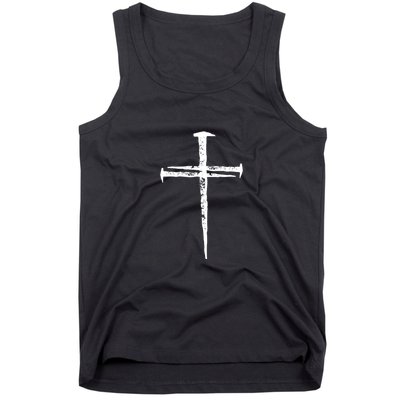 Jesus Cross Christian Vintage Tank Top