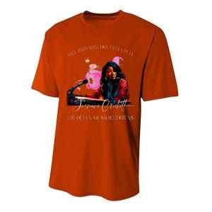 Jasmine Crockett Crockett Clapback Queen Of Smackdowns Performance Sprint T-Shirt