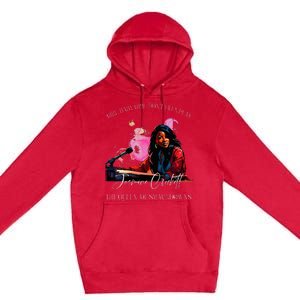 Jasmine Crockett Crockett Clapback Queen Of Smackdowns Premium Pullover Hoodie