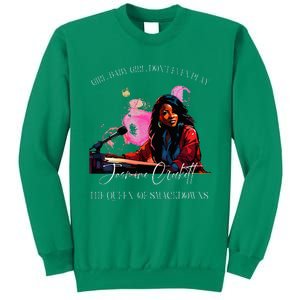 Jasmine Crockett Crockett Clapback Queen Of Smackdowns Sweatshirt