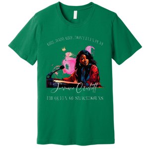 Jasmine Crockett Crockett Clapback Queen Of Smackdowns Premium T-Shirt