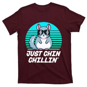 Just Chin Chillin Funny Chinchilla Lovers Kawaii Chinchillin T-Shirt