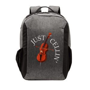 Just Cellin Cello Player Cellist Musician Classical Music Vector Backpack