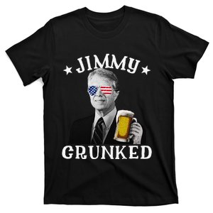 Jimmy Crunked Drunk President 4th Of July Jimmy Carter T-Shirt