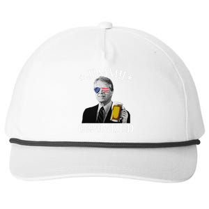 Jimmy Crunked Drunk President 4th Of July Jimmy Carter Snapback Five-Panel Rope Hat