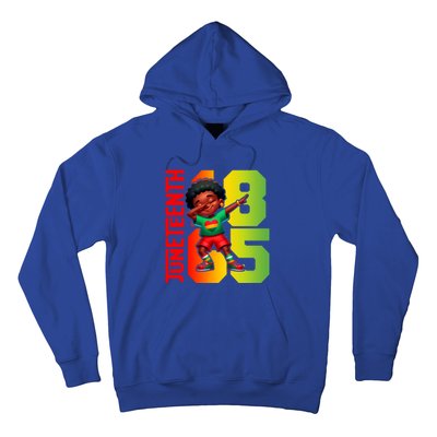 Junenth Celebrate Dabbing Vibes Only Black African Meaningful Gift Hoodie