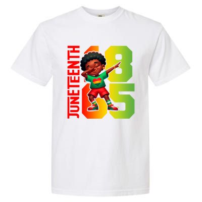 Junenth Celebrate Dabbing Vibes Only Black African Meaningful Gift Garment-Dyed Heavyweight T-Shirt