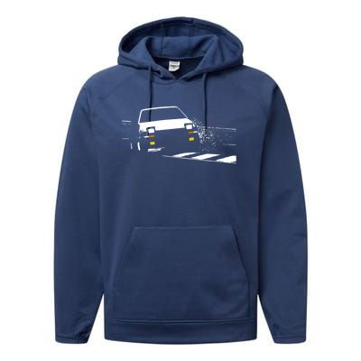 Japanese Classic Drift Performance Fleece Hoodie