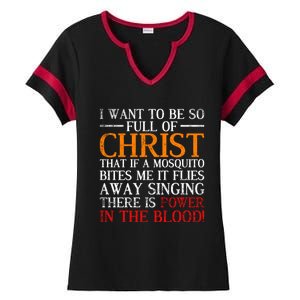 Jesus Christ Devotee Christian Gift Holy Funny Bible Prayer Gift Ladies Halftime Notch Neck Tee