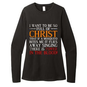 Jesus Christ Devotee Christian Gift Holy Funny Bible Prayer Gift Womens CVC Long Sleeve Shirt