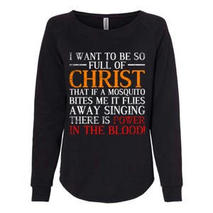 Jesus Christ Devotee Christian Gift Holy Funny Bible Prayer Gift Womens California Wash Sweatshirt