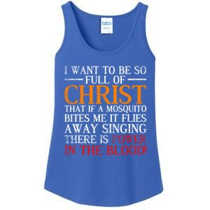 Jesus Christ Devotee Christian Gift Holy Funny Bible Prayer Gift Ladies Essential Tank