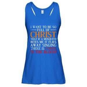 Jesus Christ Devotee Christian Gift Holy Funny Bible Prayer Gift Ladies Essential Flowy Tank