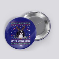 Japanese Chin Dog Reindeer Ugly Christmas Sweater Cool Gift Button