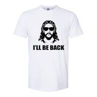 Jesus Christ Design I´Ll Be Back Jesus Softstyle CVC T-Shirt