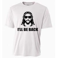 Jesus Christ Design I´Ll Be Back Jesus Cooling Performance Crew T-Shirt