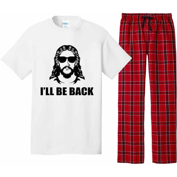 Jesus Christ Design I´Ll Be Back Jesus Pajama Set