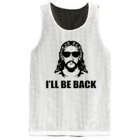 Jesus Christ Design I´Ll Be Back Jesus Mesh Reversible Basketball Jersey Tank