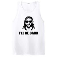 Jesus Christ Design I´Ll Be Back Jesus PosiCharge Competitor Tank