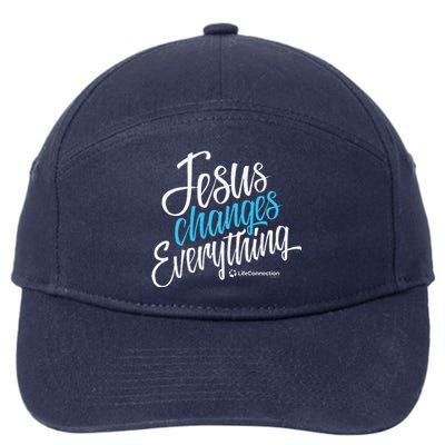 Jesus Changes Everything Premium Gift 7-Panel Snapback Hat